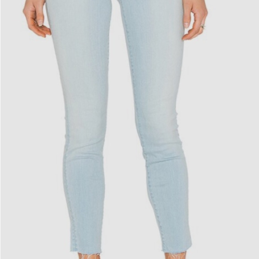 MOTHER Women's Light Blue Skinny Jeans